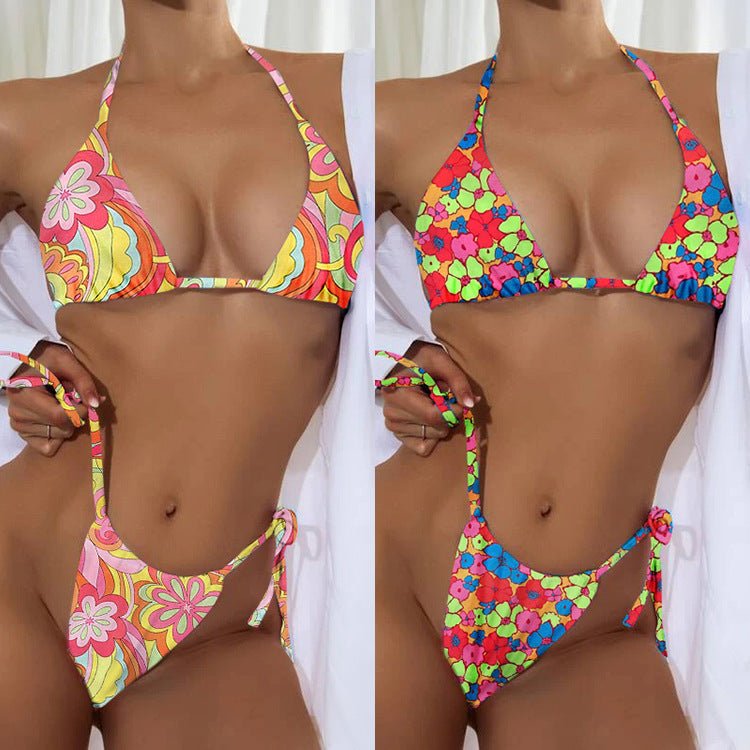 Luxe Petal Drawstring Bikini