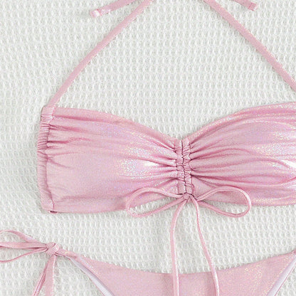 Opal Glow Drawstring Bikini